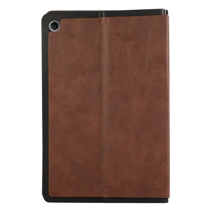 For Lenovo Tab Plus Shockproof Case PU Leather Tablet Cover with Stand