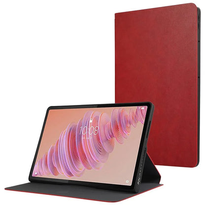 For Lenovo Tab Plus Shockproof Case PU Leather Tablet Cover with Stand