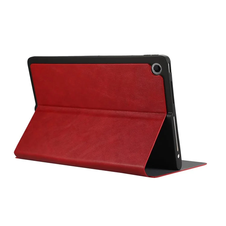 For Lenovo Tab Plus Shockproof Case PU Leather Tablet Cover with Stand