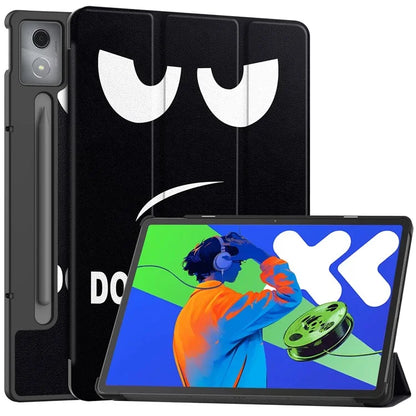 For Lenovo Xiaoxin Pad Pro 12.7 inch Case Pattern Print Leather Stand Tablet Cover