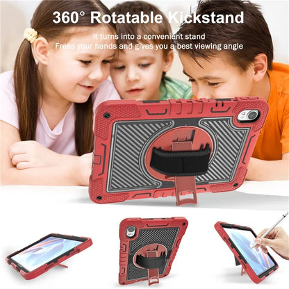 For Huawei MatePad 11.5 S Case Silicone+PC Kickstand Tablet Cover with Shoulder Strap