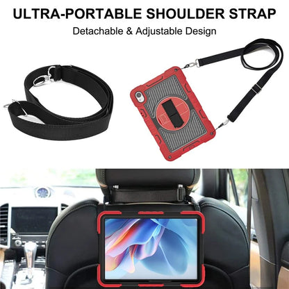 For Huawei MatePad 11.5 S Case Silicone+PC Kickstand Tablet Cover with Shoulder Strap