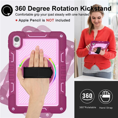 For Huawei MatePad 11.5 S Case Silicone+PC Kickstand Tablet Cover with Shoulder Strap
