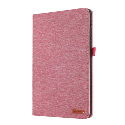 For Lenovo Tab M11 Plus Leather Case Card Holder Cloth Texture Tablet Stand Cover