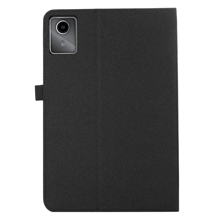 For Lenovo Tab M11 Plus Leather Case Card Holder Cloth Texture Tablet Stand Cover