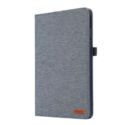 For Lenovo Tab M11 Plus Leather Case Card Holder Cloth Texture Tablet Stand Cover