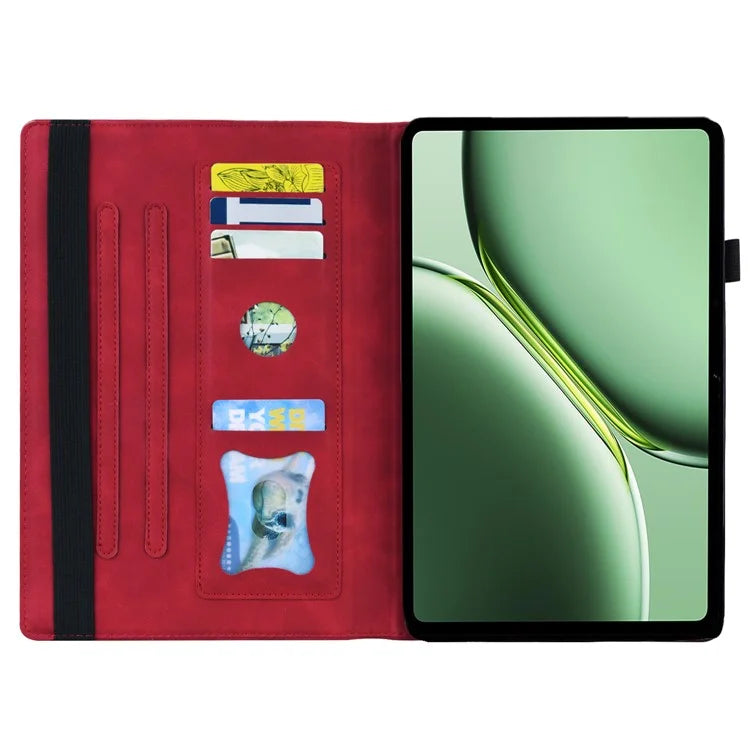 For OnePlus Pad 2 / Pad Pro Case PU Leather Business Folio Protective Tablet Cover Card Holder