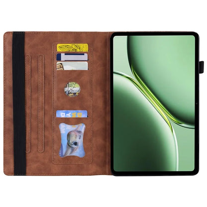 For OnePlus Pad 2 / Pad Pro Case PU Leather Business Folio Protective Tablet Cover Card Holder