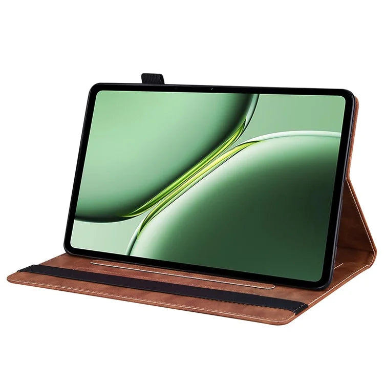 For OnePlus Pad 2 / Pad Pro Case PU Leather Business Folio Protective Tablet Cover Card Holder