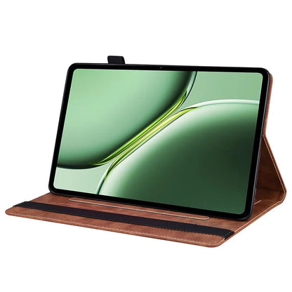 For OnePlus Pad 2 / Pad Pro Case PU Leather Business Folio Protective Tablet Cover Card Holder