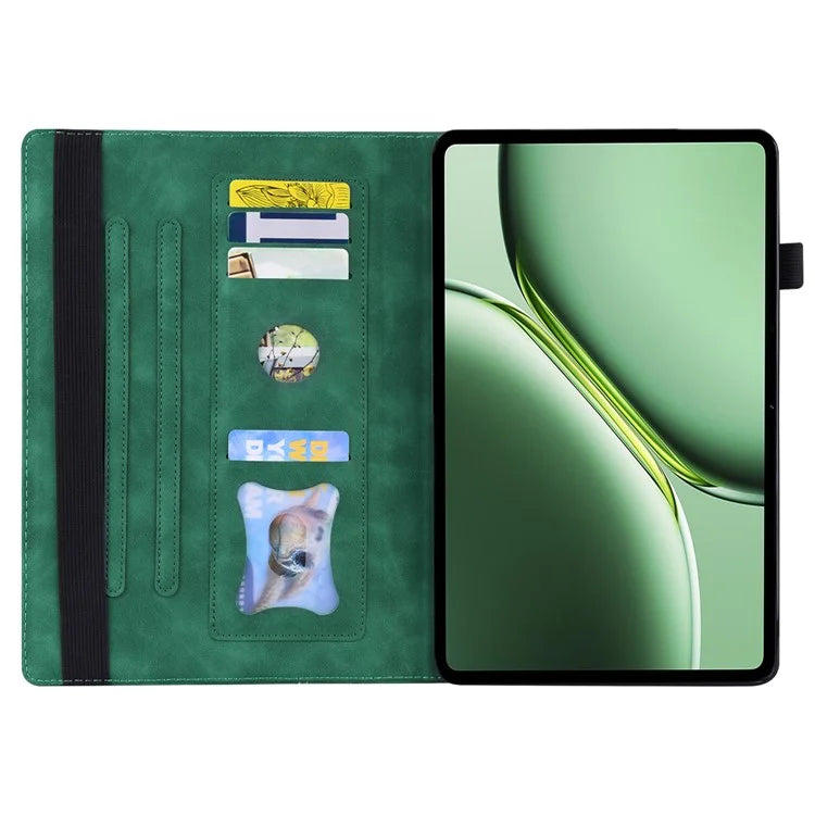 For OnePlus Pad 2 / Pad Pro Case PU Leather Business Folio Protective Tablet Cover Card Holder