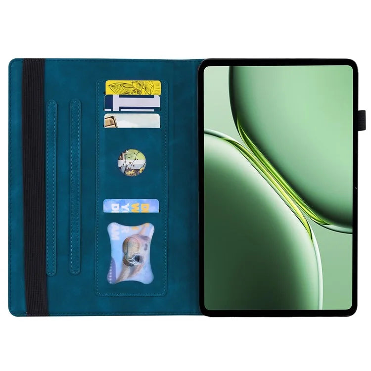 For OnePlus Pad 2 / Pad Pro Case PU Leather Business Folio Protective Tablet Cover Card Holder
