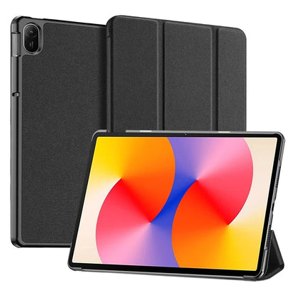 DUX DUCIS Domo Series for Huawei MatePad SE 11 Case Tri-Fold Stand Leather Cover Auto Wake / Sleep