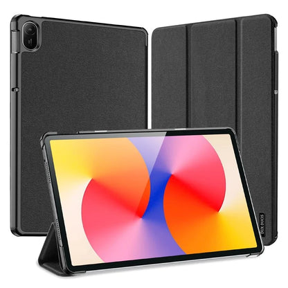 DUX DUCIS Domo Series for Huawei MatePad SE 11 Case Tri-Fold Stand Leather Cover Auto Wake / Sleep