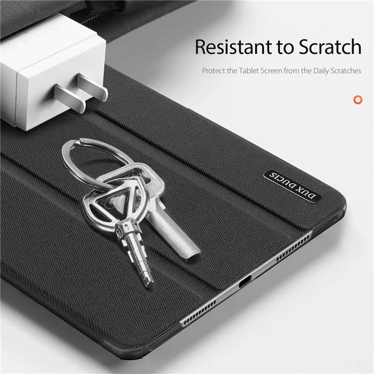 DUX DUCIS Domo Series for Huawei MatePad SE 11 Case Tri-Fold Stand Leather Cover Auto Wake / Sleep