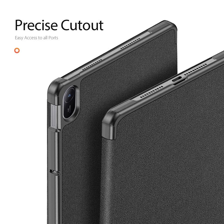 DUX DUCIS Domo Series for Huawei MatePad SE 11 Case Tri-Fold Stand Leather Cover Auto Wake / Sleep