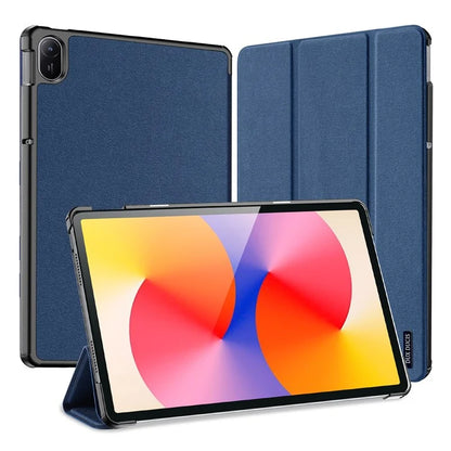 DUX DUCIS Domo Series for Huawei MatePad SE 11 Case Tri-Fold Stand Leather Cover Auto Wake / Sleep