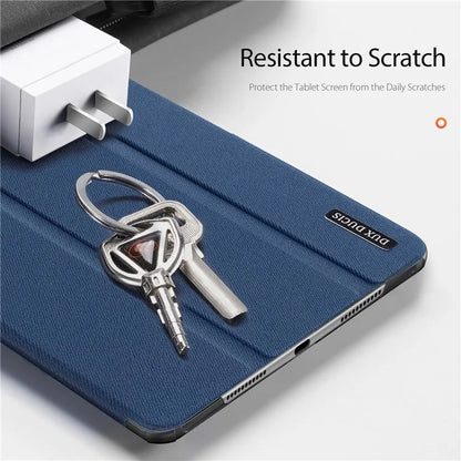 DUX DUCIS Domo Series for Huawei MatePad SE 11 Case Tri-Fold Stand Leather Cover Auto Wake / Sleep