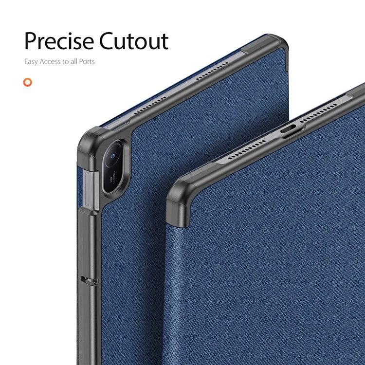 DUX DUCIS Domo Series for Huawei MatePad SE 11 Case Tri-Fold Stand Leather Cover Auto Wake / Sleep