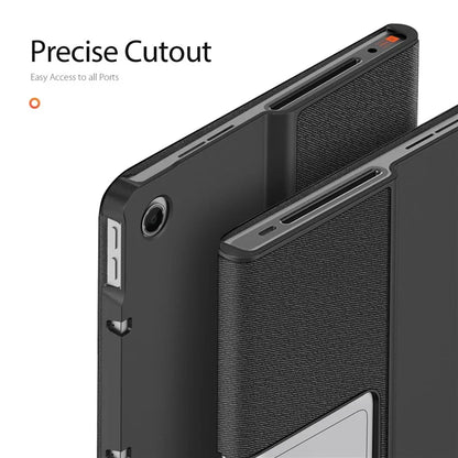DUX DUCIS Domo Series for Lenovo Tab Plus Leather Case Tri-Fold Stand Anti-Scratch Tablet Cover