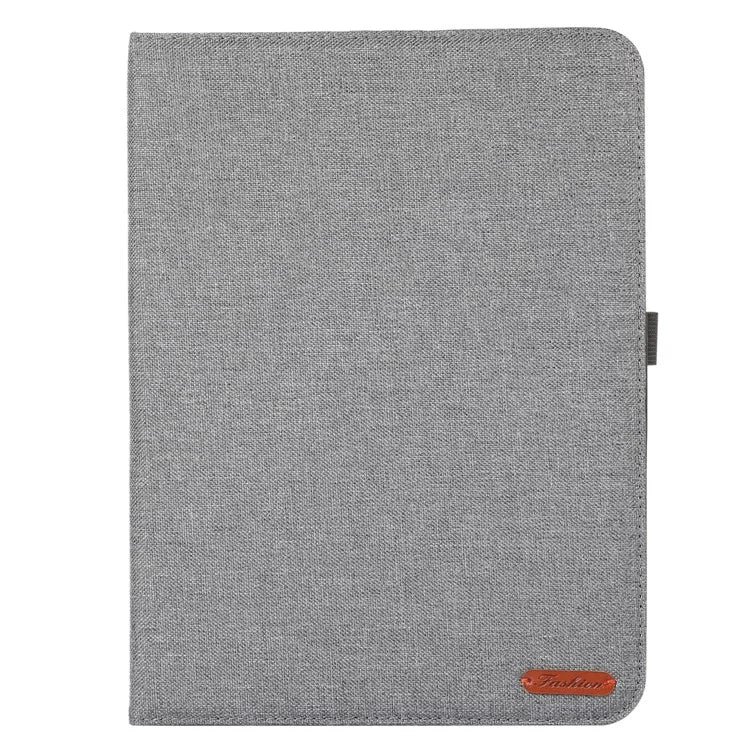 For OnePlus Pad Pro Leather Case Card Holder Cloth Texture Tablet Stand Cover