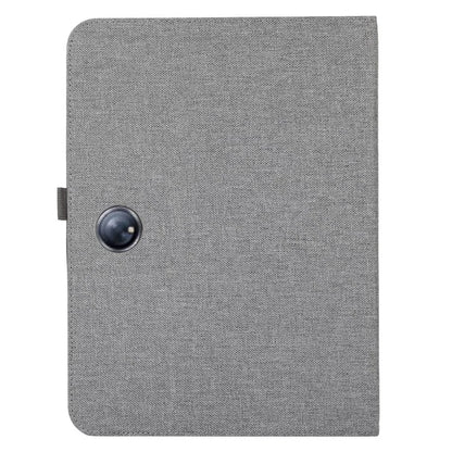 For OnePlus Pad Pro Leather Case Card Holder Cloth Texture Tablet Stand Cover