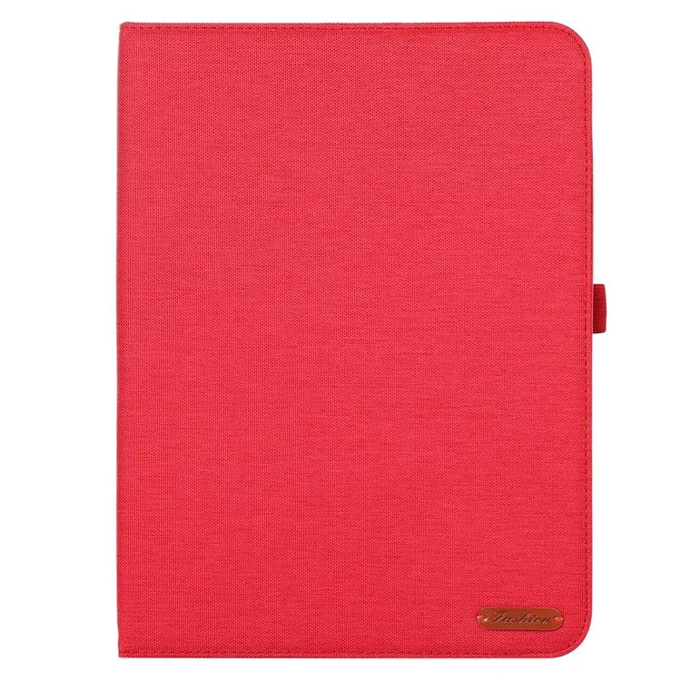 For OnePlus Pad Pro Leather Case Card Holder Cloth Texture Tablet Stand Cover