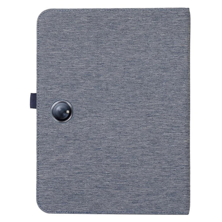 For OnePlus Pad Pro Leather Case Card Holder Cloth Texture Tablet Stand Cover