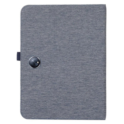 For OnePlus Pad Pro Leather Case Card Holder Cloth Texture Tablet Stand Cover