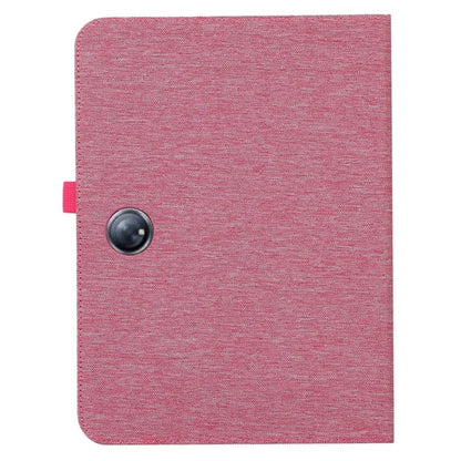 For OnePlus Pad Pro Leather Case Card Holder Cloth Texture Tablet Stand Cover