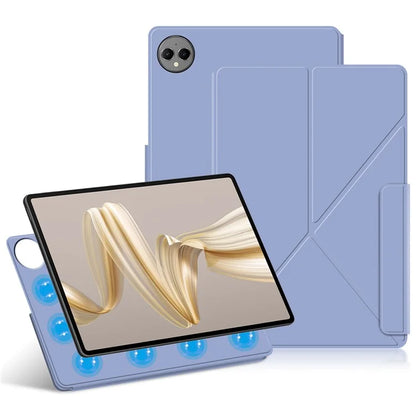 For Huawei MatePad Pro 12.2 (2024) Leather Case Origami Stand Magnetic Tablet Cover Auto Wake / Skeep