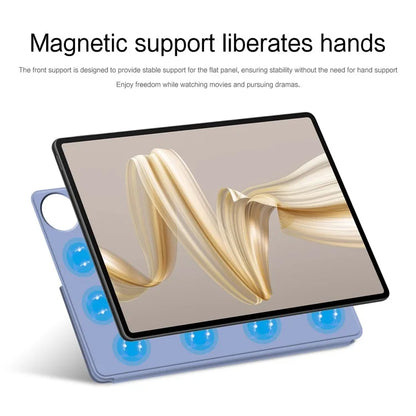 For Huawei MatePad Pro 12.2 (2024) Leather Case Origami Stand Magnetic Tablet Cover Auto Wake / Skeep