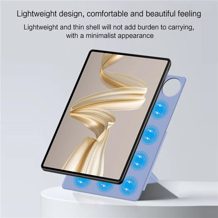 For Huawei MatePad Pro 12.2 (2024) Leather Case Origami Stand Magnetic Tablet Cover Auto Wake / Skeep