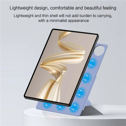 For Huawei MatePad Pro 12.2 (2024) Leather Case Origami Stand Magnetic Tablet Cover Auto Wake / Skeep