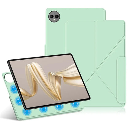 For Huawei MatePad Pro 12.2 (2024) Leather Case Origami Stand Magnetic Tablet Cover Auto Wake / Skeep