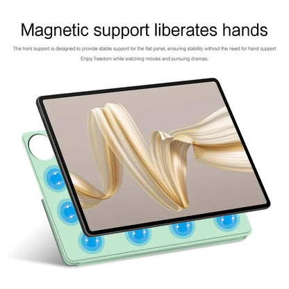 For Huawei MatePad Pro 12.2 (2024) Leather Case Origami Stand Magnetic Tablet Cover Auto Wake / Skeep