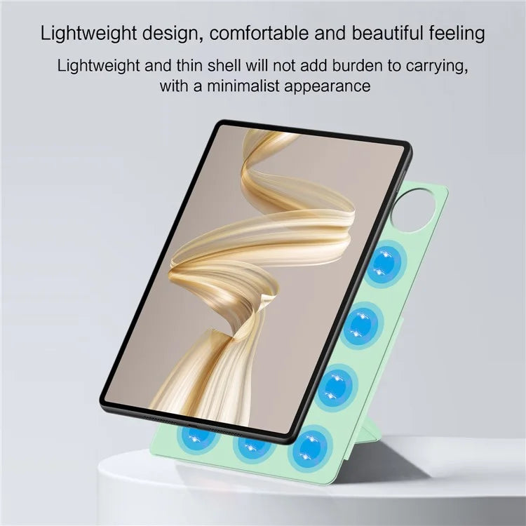 For Huawei MatePad Pro 12.2 (2024) Leather Case Origami Stand Magnetic Tablet Cover Auto Wake / Skeep