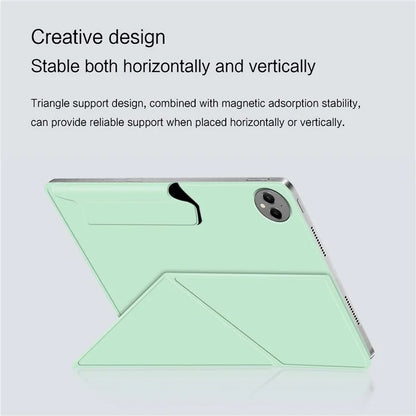For Huawei MatePad Pro 12.2 (2024) Leather Case Origami Stand Magnetic Tablet Cover Auto Wake / Skeep