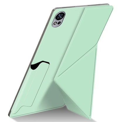 For Huawei MatePad Air 12 (2024) Leather Case Origami Stand Magnetic Tablet Cover Auto Wake / Skeep