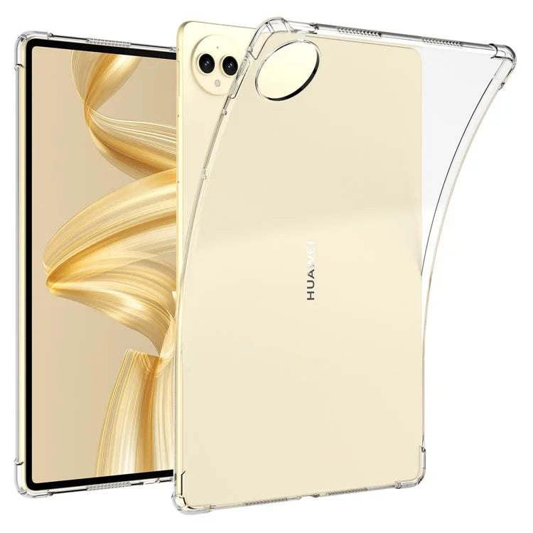 For Huawei MatePad Pro 12.2 (2024) Case Four Corner Shockproof Clear Tablet TPU Cover