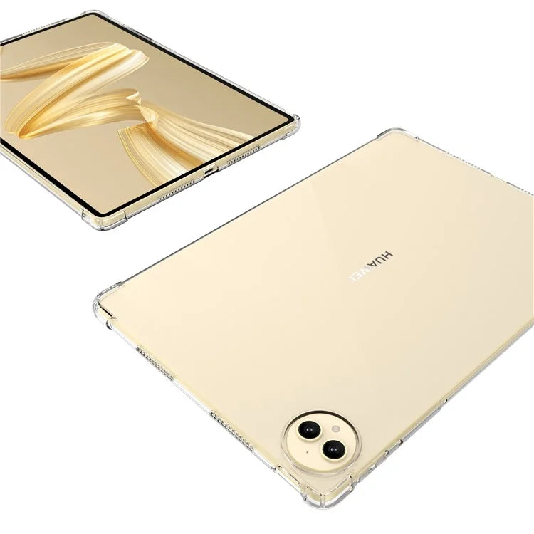 For Huawei MatePad Pro 12.2 (2024) Case Four Corner Shockproof Clear Tablet TPU Cover