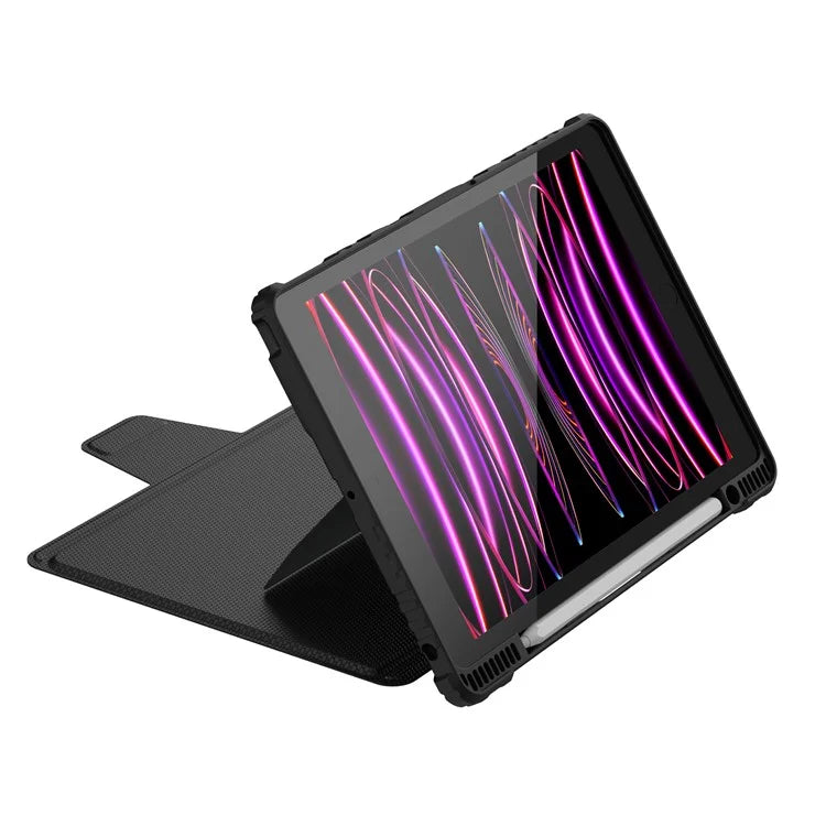 NILLKIN For iPad 10.2 (2021) / (2019) / (2020) Shockproof Case Detachable Backlight Keyboard Case