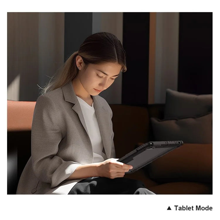 NILLKIN For iPad 10.2 (2021) / (2019) / (2020) Shockproof Case Detachable Backlight Keyboard Case