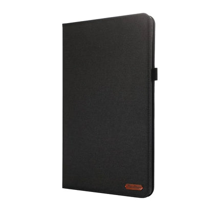 For Lenovo Xiaoxin Pad Pro 12.7 inch Leather Case Card Holder Cloth Texture Tablet Stand Cover