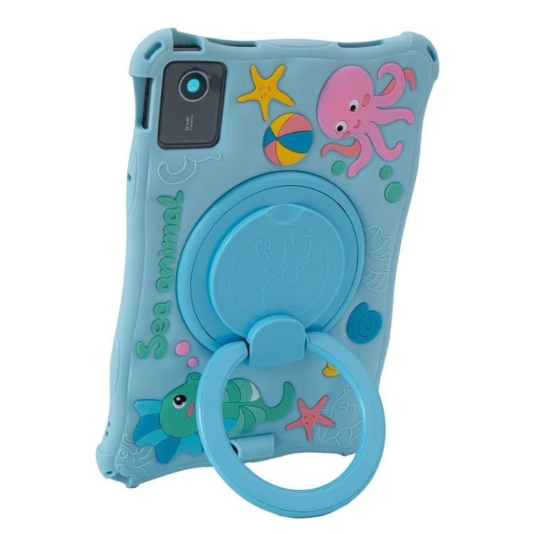 For Lenovo Tab M11 TB330FU / 331FC / Xiaoxin Pad 11 2024 Case Kickstand Cartoon Silicone Tablet Cover