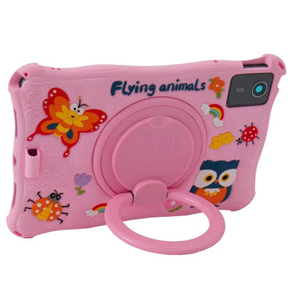 For Lenovo Tab M11 TB330FU / 331FC / Xiaoxin Pad 11 2024 Case Kickstand Cartoon Silicone Tablet Cover