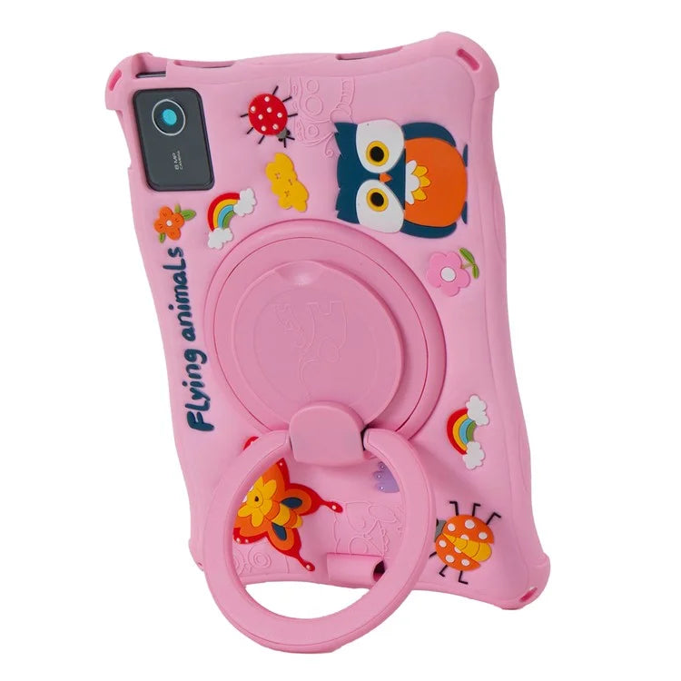 For Lenovo Tab M11 TB330FU / 331FC / Xiaoxin Pad 11 2024 Case Kickstand Cartoon Silicone Tablet Cover