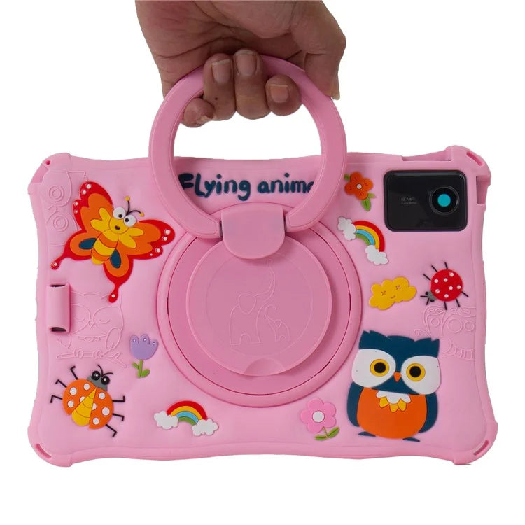 For Lenovo Tab M11 TB330FU / 331FC / Xiaoxin Pad 11 2024 Case Kickstand Cartoon Silicone Tablet Cover