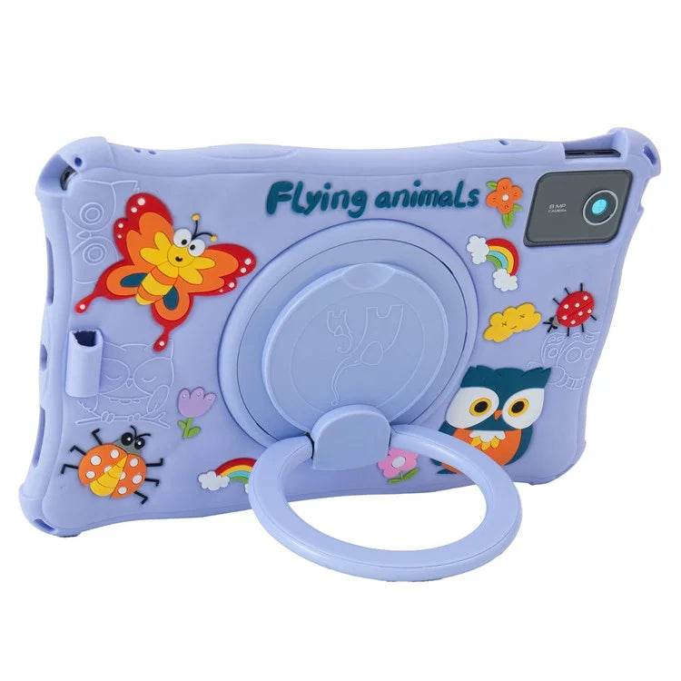 For Lenovo Tab M11 TB330FU / 331FC / Xiaoxin Pad 11 2024 Case Kickstand Cartoon Silicone Tablet Cover