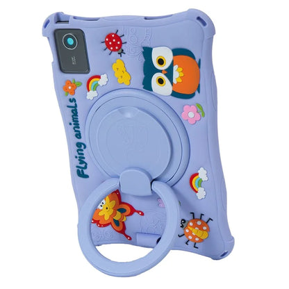 For Lenovo Tab M11 TB330FU / 331FC / Xiaoxin Pad 11 2024 Case Kickstand Cartoon Silicone Tablet Cover